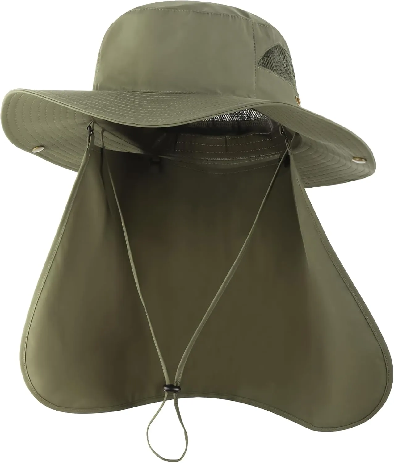 Zylioo XXL Oversize UV Fishing Sun Hat for Big Heads,XL Quick Dry Boonie Hats,Large Cooling Safari Hats with Strap